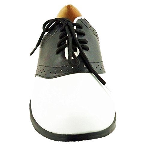 Ellie Shoes Womens 105-saddle Oxfords-Shoes, Black/White, 9 US - Image 2