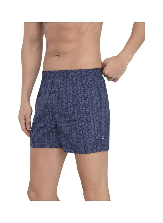JOCKEY Jockey 8222 Men Super Combed Mercerized Cotton Woven Checkered Inner Boxers with Ultra soft and Durable Inner Waistband Pack of 2