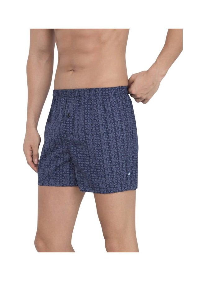 JOCKEY - Jockey 8222 Men Super Combed Mercerized Cotton Woven Checkered Inner Boxers with Ultra soft and Durable Inner Waistband Pack of 2 - Image 1