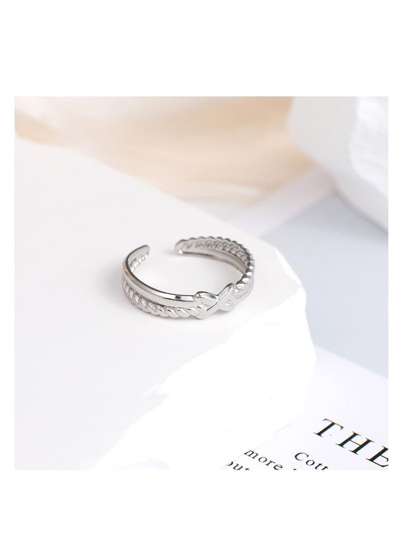Stainless steel ring and ring