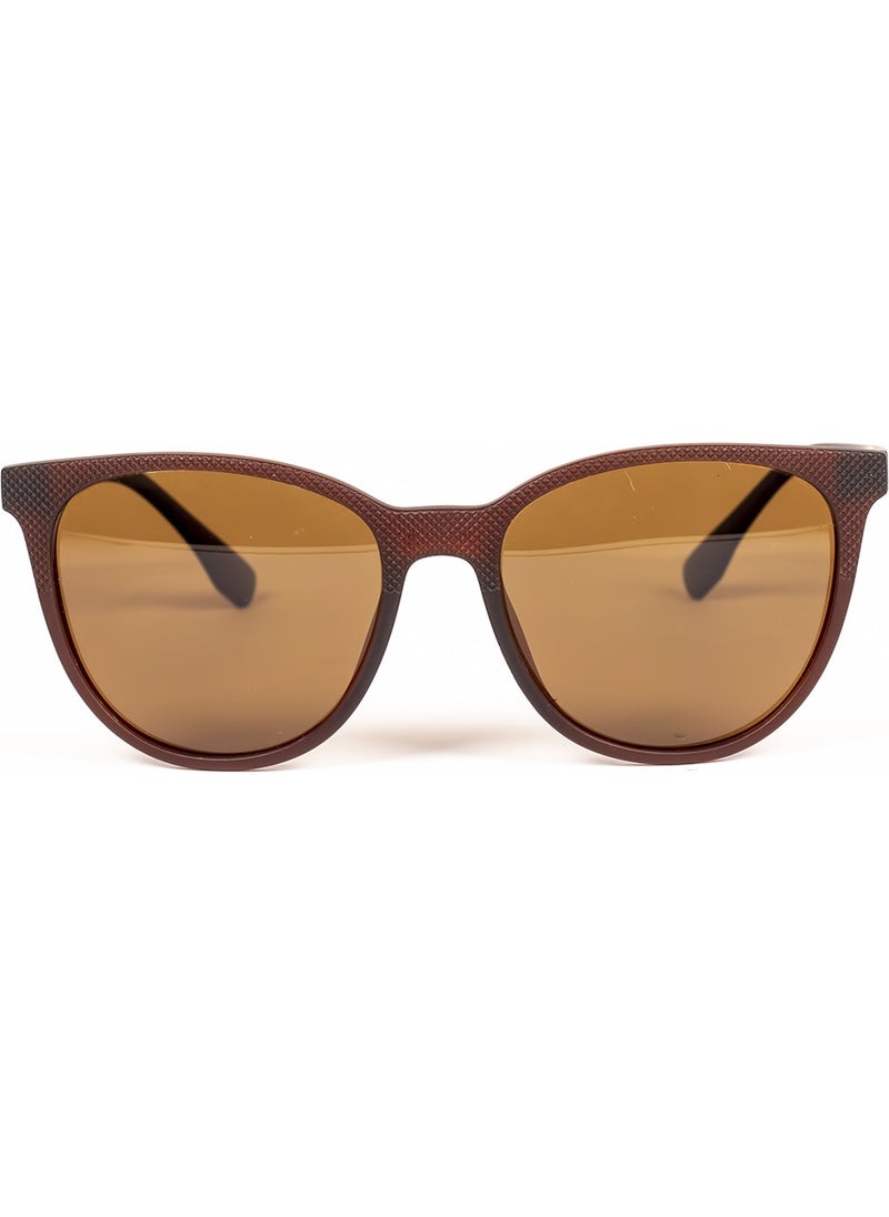 Focus On Agatha Brown Polarized Sunglasses  - Image 1