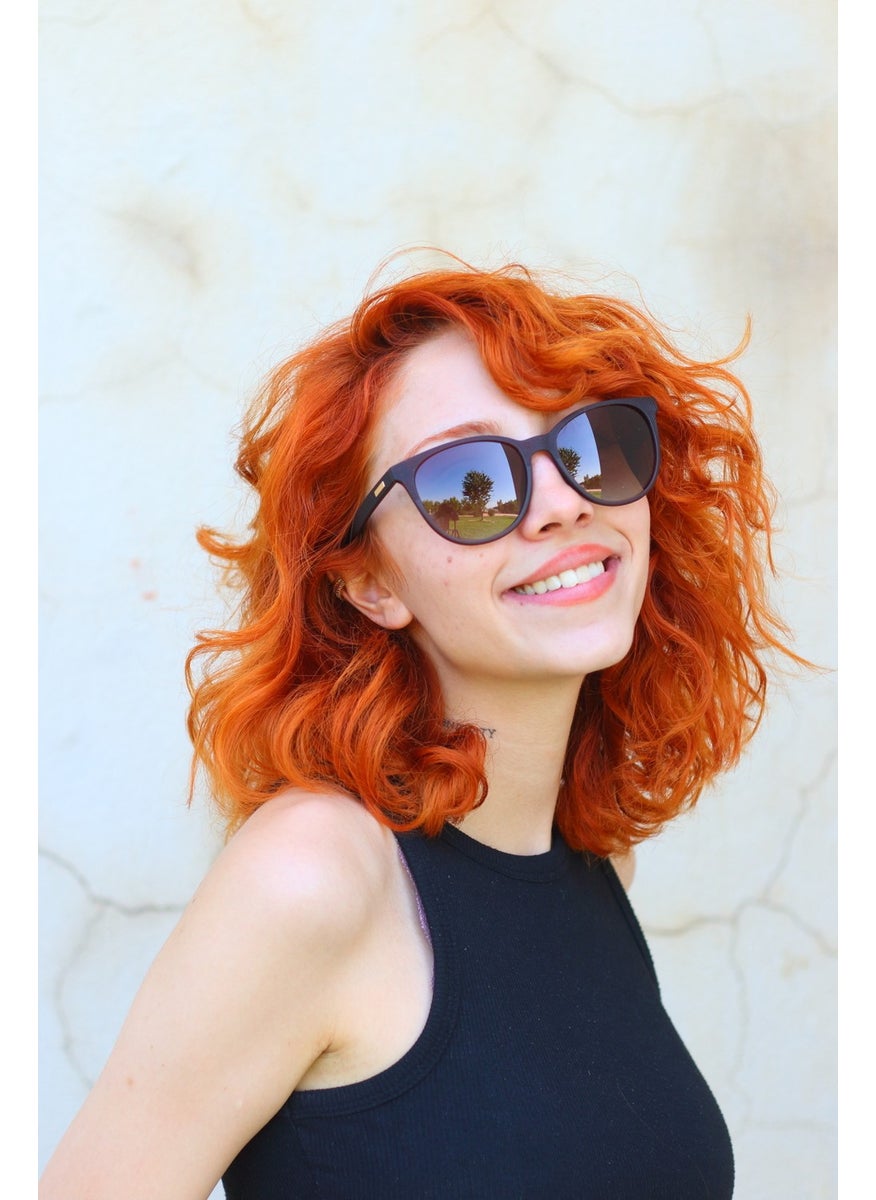 Focus On Agatha Brown Polarized Sunglasses  - Image 3