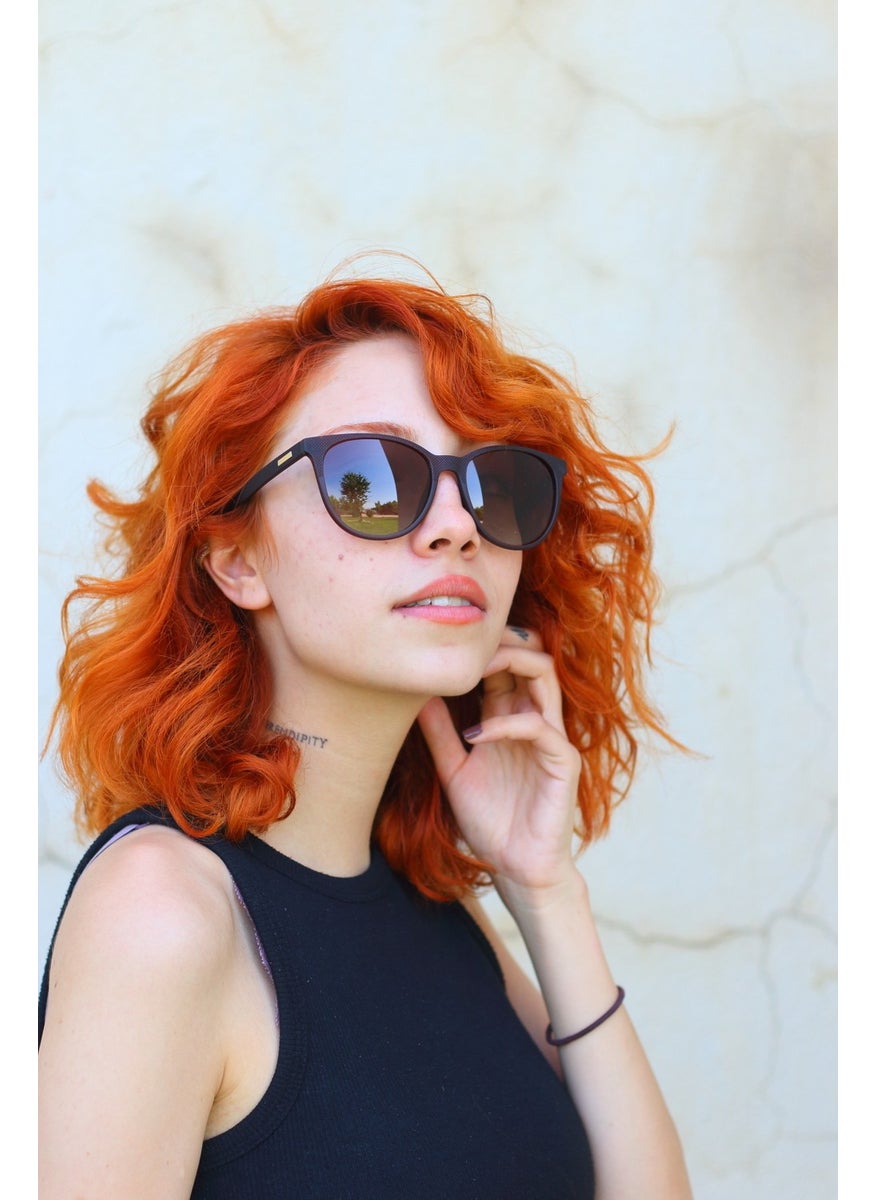 Focus On Agatha Brown Polarized Sunglasses  - Image 5