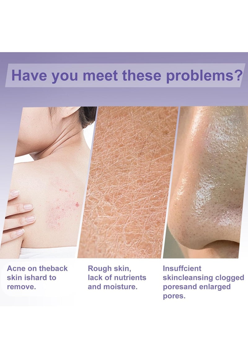 EELHOE Soap For Men & Women - Lavender Soap Bar Made with Natural Oils- Scrub Soaps, Pore Exfoliating, Softening Skin - Richly Nourishing Coconut Oil Shower, Body Soaps Bar - Image 2