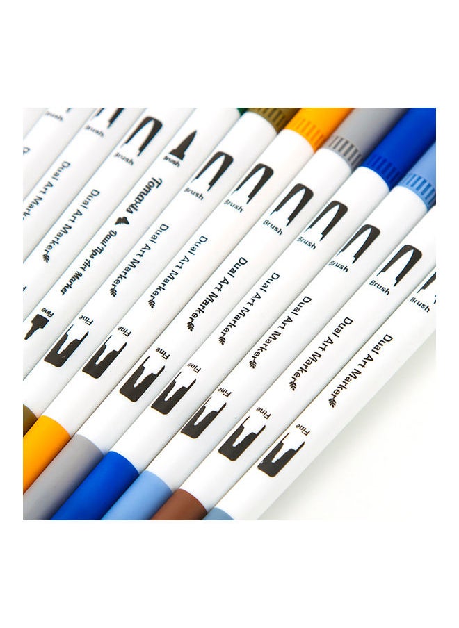 Generic 120-Colour Double-Ended Brush Multicolour  - Image 5