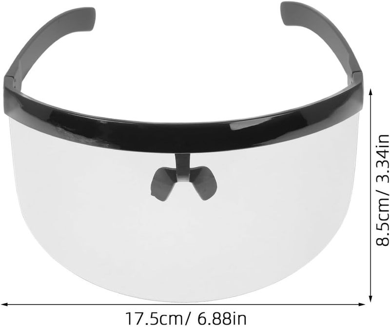 STOBAZA Cycling Riding Goggles Windproof Protective Eye Shield with Black Gray Lens for Outdoor Dirtbike Atv Motorcycle Use - Image 2