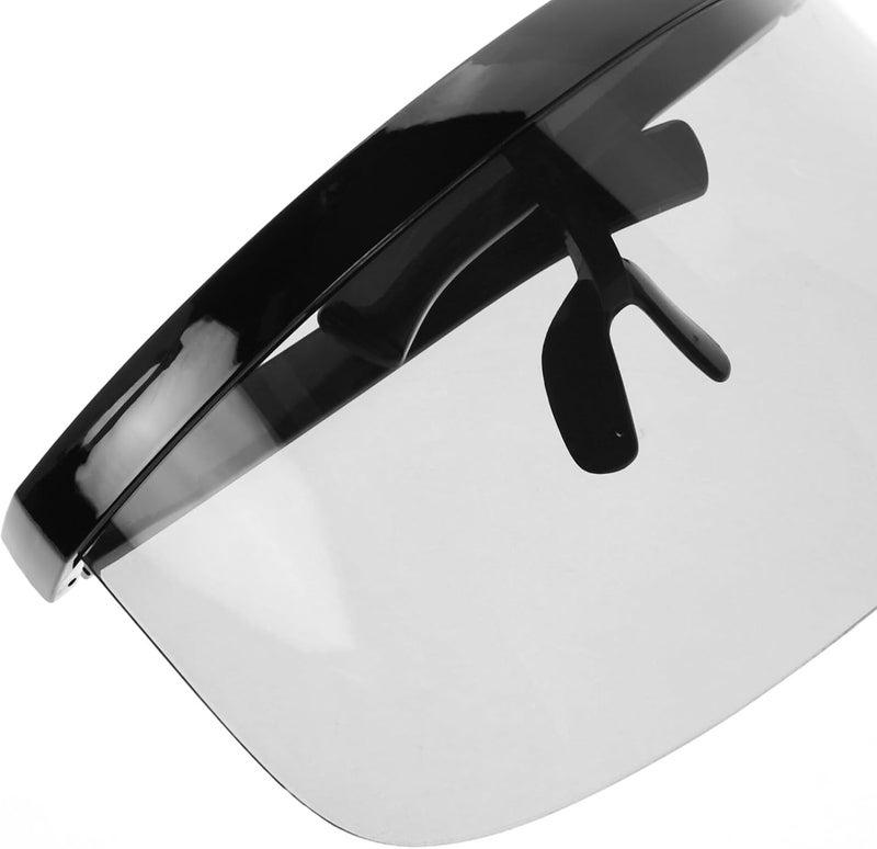STOBAZA Cycling Riding Goggles Windproof Protective Eye Shield with Black Gray Lens for Outdoor Dirtbike Atv Motorcycle Use - Image 3