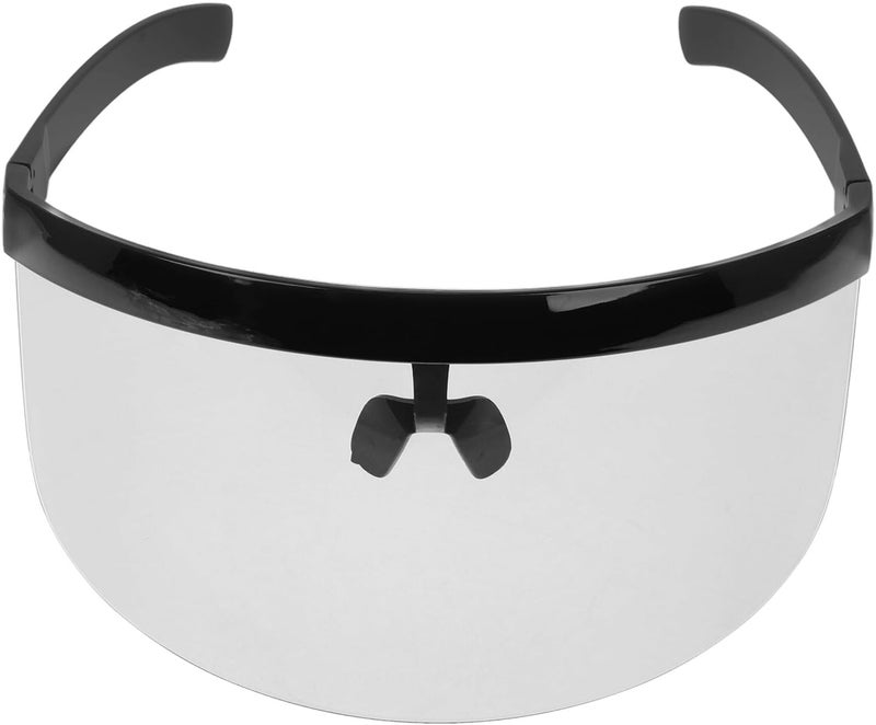 STOBAZA Cycling Riding Goggles Windproof Protective Eye Shield with Black Gray Lens for Outdoor Dirtbike Atv Motorcycle Use - Image 1