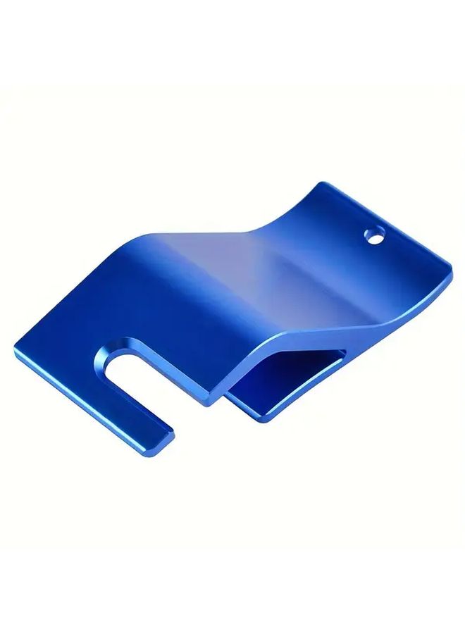 Blue Universal Motorcycle Tire Removal Installation Assistance Tool Holder - Image 3