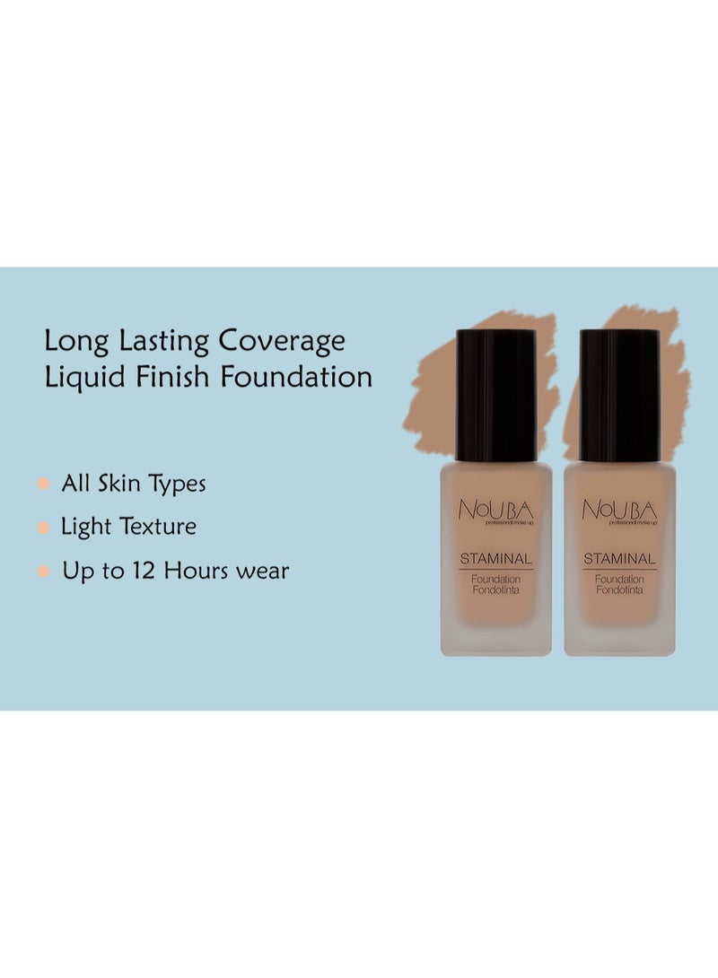 Nouba Staminal Foundation No 115 Brown 30ml - Image 3