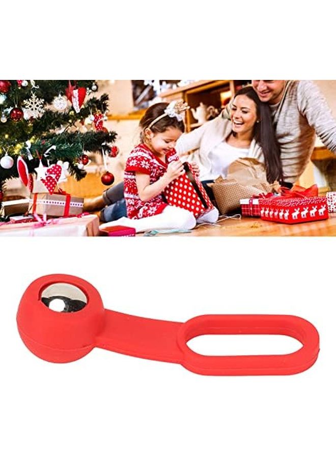 كاشف العواميد المغناطيسي العام المحمول بمقبض ناعم، ماسح الحائط المنزلي الأحمر من الفولاذ المقاوم للصدأ - Image 4