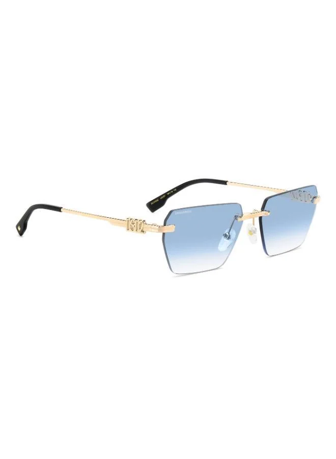 DSQUARED2 Rectangular Geometrical Sunglasses Frames