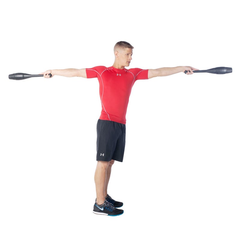 Ultimate Body Press Indian Clubs - 1lb, 2lb and 3lbs Pairs - Image 4