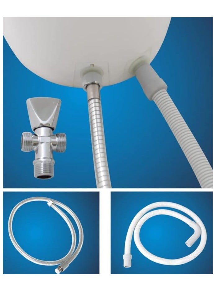 Relax Smart - Wudu Foot Washer White 48x37x36cm - Image 1