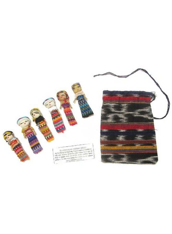 Worry Dolls Six Large With Pouch - Image 1