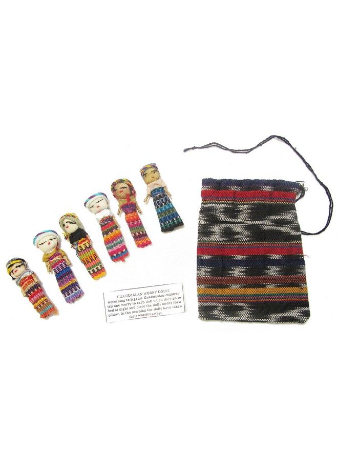 Worry Dolls Six Large With Pouch - Image 2
