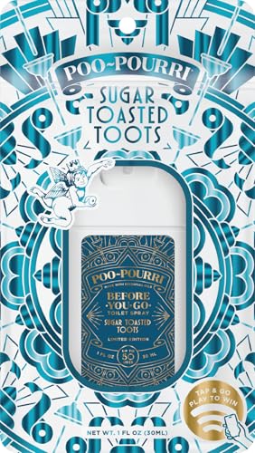 Poo-Pourri Poo-Pouri Before-You-Go Holiday Pocket Sprayer, Sugar Toasted Toots, 1 Fl Oz - Frosted Vanilla, Coconut and Mint - Image 5