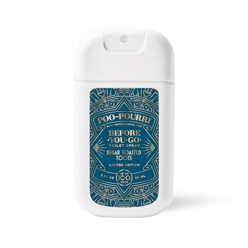 Poo-Pourri Poo-Pouri Before-You-Go Holiday Pocket Sprayer, Sugar Toasted Toots, 1 Fl Oz - Frosted Vanilla, Coconut and Mint - Image 1