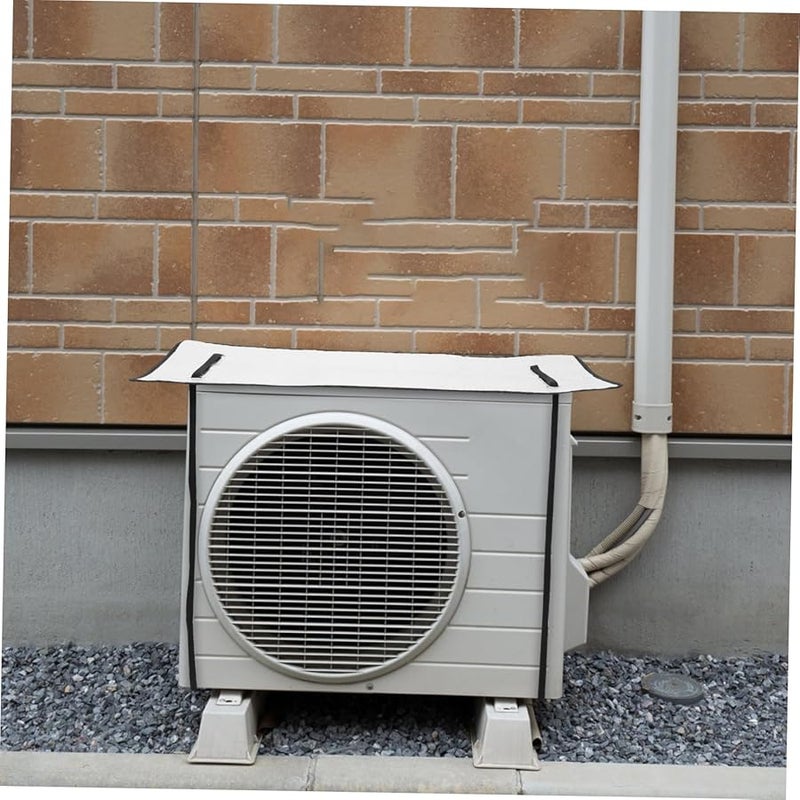 غطاء مكيف الهواء من رقائق الألومنيوم المقاوم للمطر يحمي الوحدة الخارجية من الشمس والمطر وسهل التخزين - Image 5