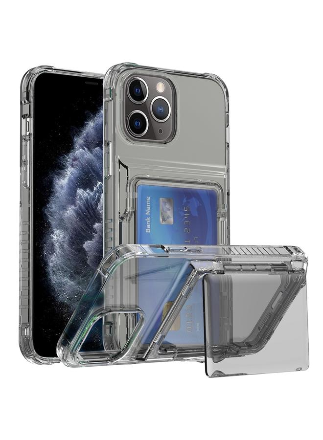 S-TOP Case For iPhone 11 Pro Crystal Clear Flip Card Slot Phone Case - Image 1