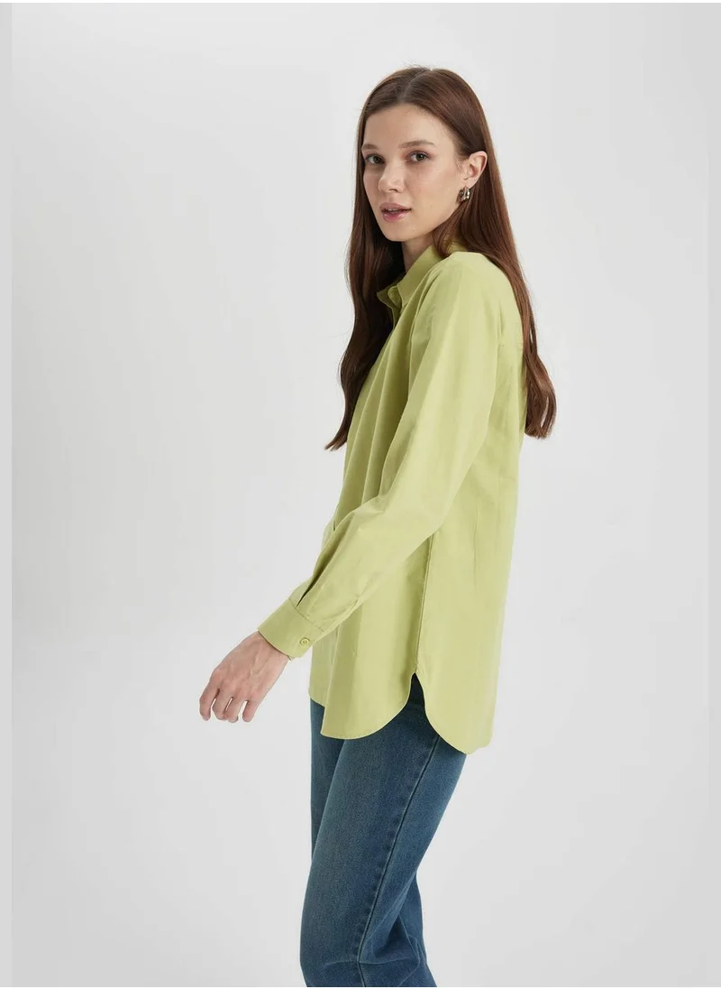 ديفاكتو Woman Woven Long Sleeve Tunic