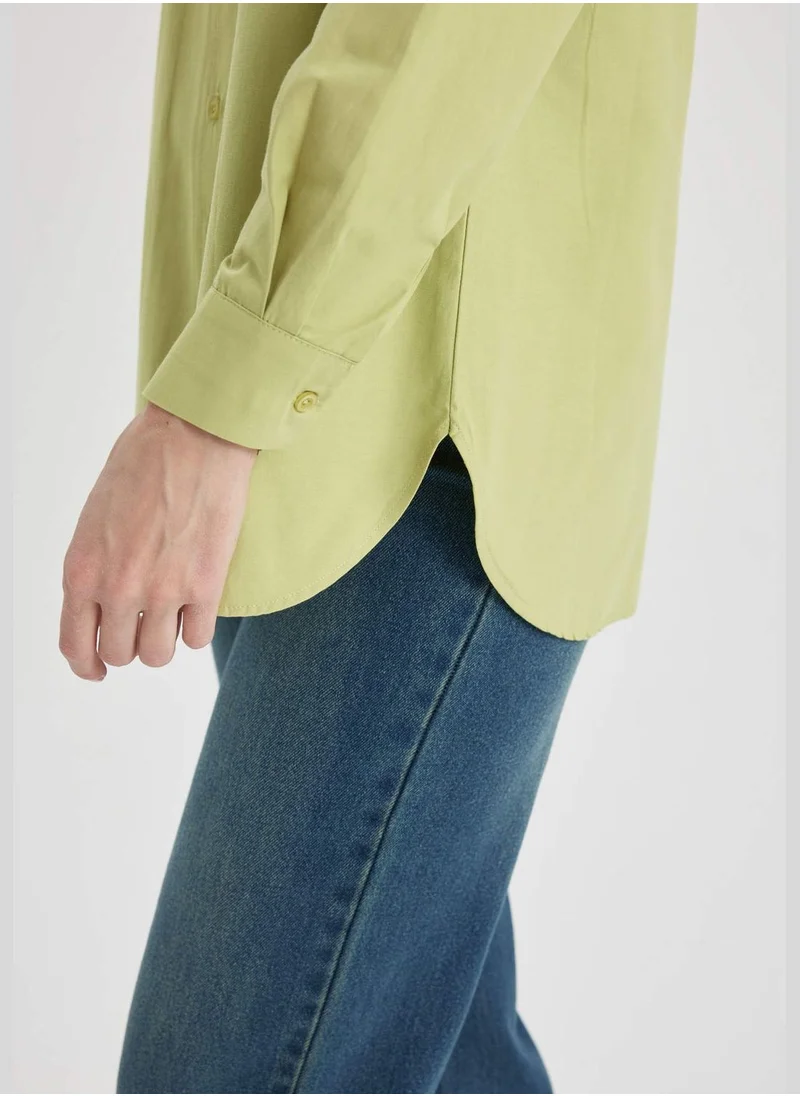 ديفاكتو Woman Woven Long Sleeve Tunic