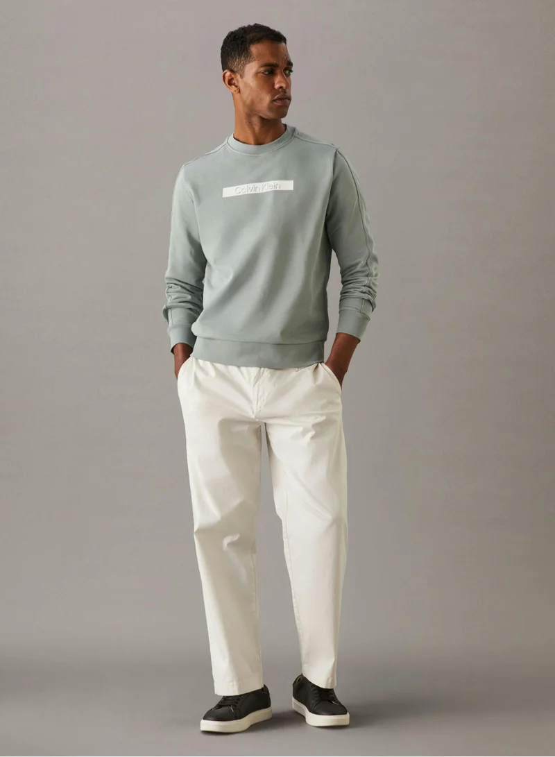 CALVIN KLEIN Cut Out Shadow Logo Sweatshirt