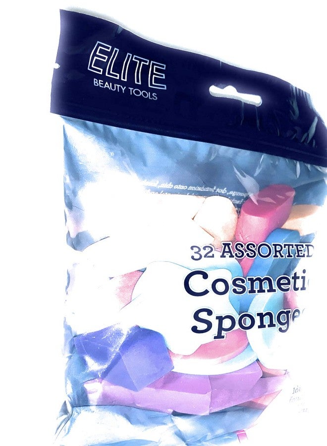 Swissco - Elite Cosmetic Sponges 24 Count Assorted - Image 2