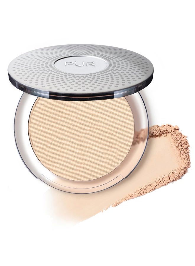 Pur Beauty 4-in-1 Pressed Mineral Makeup Powder Foundation with SPF 15 - Concealer & Finishing Compact Pressed Powder for Face - Buildable Medium to Full Coverage Foundation Powder (Vanilla) - Image 1