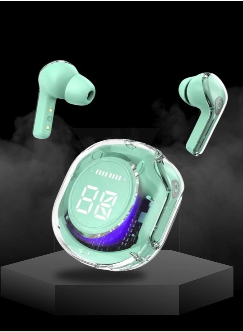 Generic - Ultrapods pro Earbuds With Charging Case And Cool Ambient Light, Tws In-Ear Silicone,Mini Portable True Wireless Earbuds Compatible With All Smartphones - Image 1
