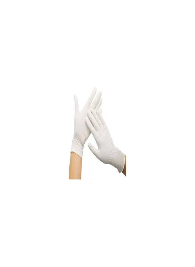 Falcon Latex Gloves Powder Free (Medium)  - Image 3