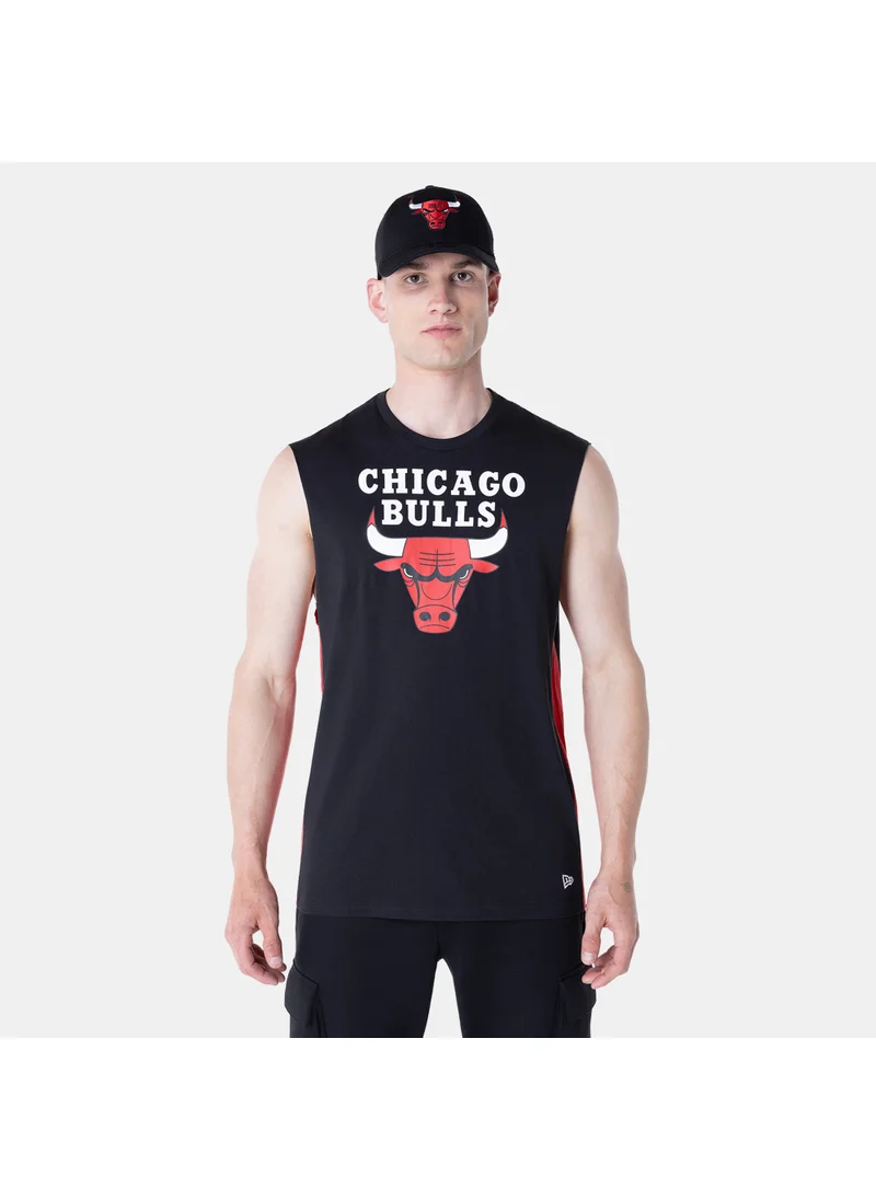 NEW ERA Men's NBA Chicago Bulls Panel Sleeveless T-Shirt