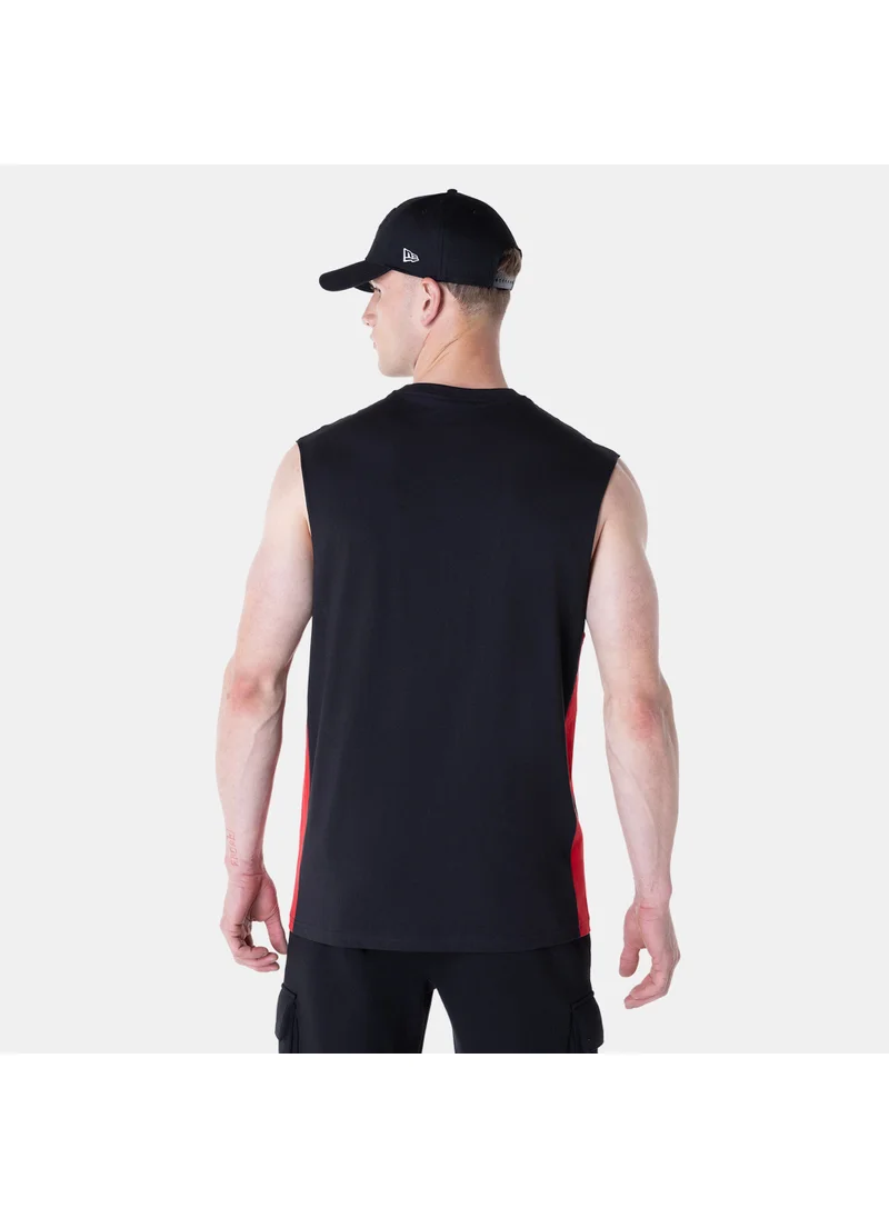 NEW ERA Men's NBA Chicago Bulls Panel Sleeveless T-Shirt
