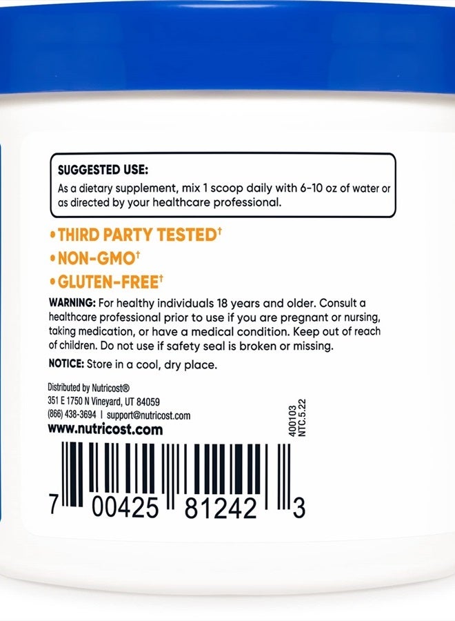 Nutricost L-Carnitine Tartrate Powder 100 Grams - 1 Gram per Serving - Image 3