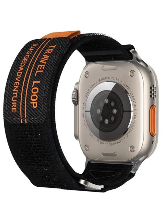 Generic - Functional Fit Designed Sport Trail Loop Band Compatible With Apple Watch 49mm, 45mm, 44mm, 42mm, Adjustable Strap Compatible With Apple Watch Ultra And Ultra 2, Series 3,4,5,6,7,8 - Image 1