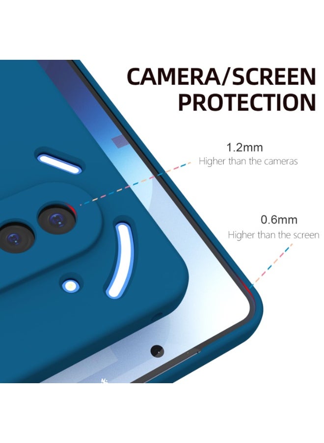 Case for Nothing Phone 3a Matte Silicone Flexible Camera Protection Back Cover for Nothing Phone 3a