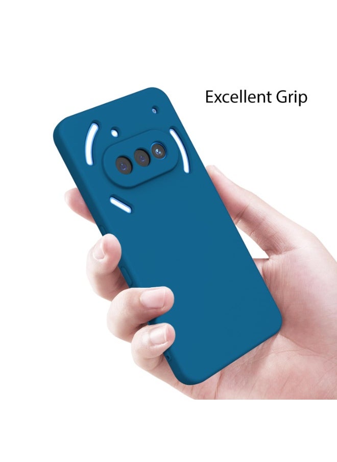 Case for Nothing Phone 3a Matte Silicone Flexible Camera Protection Back Cover for Nothing Phone 3a