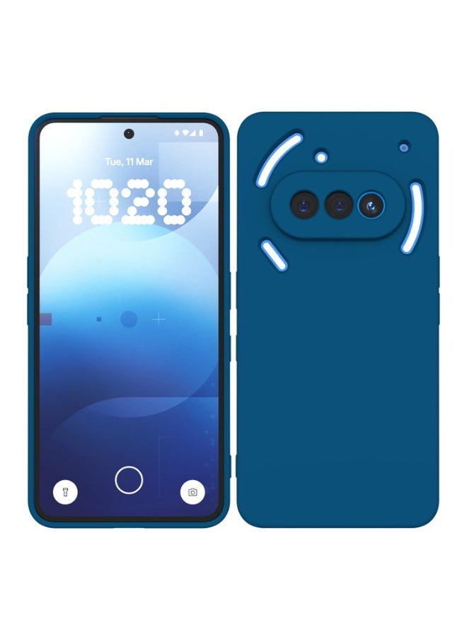 Case for Nothing Phone 3a Matte Silicone Flexible Camera Protection Back Cover for Nothing Phone 3a