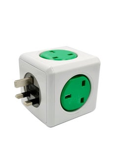 ماركة غير محددة سمارت كيوب ملحقات كهربائية معدات عالية الجودة مقبس طاقة 2 USB و 3 مآخذ طاقة محول السفر  - Image 1