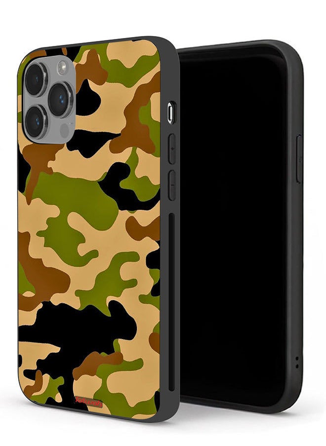 Tolwak Apple iPhone 14 Pro Max Protective Case Camouflage Abstract Digital Pattern  - Image 1