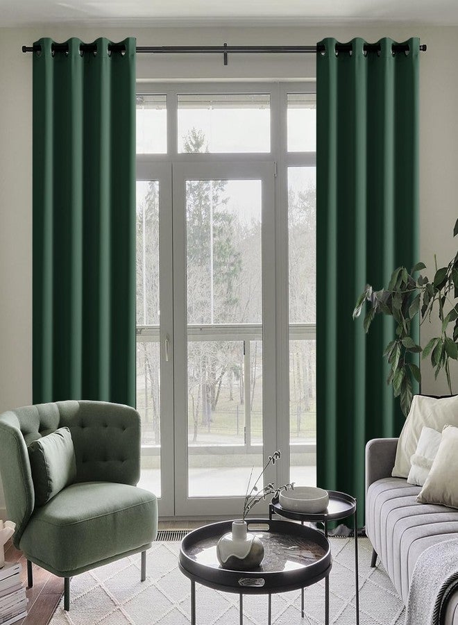 XTMYI Christmas Blackout Curtains for Winter Living Room 84 Inches Long,Holiday Thermal Insulated Curtains for Bedroom Dining Room 84 Inch Length 2 Panels Set - Image 3