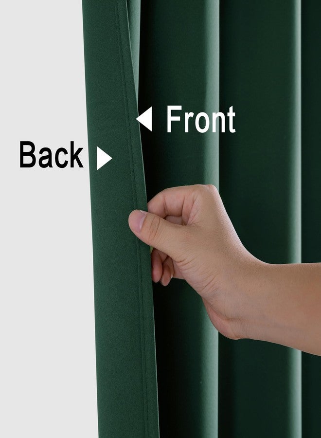 XTMYI Christmas Blackout Curtains for Winter Living Room 84 Inches Long,Holiday Thermal Insulated Curtains for Bedroom Dining Room 84 Inch Length 2 Panels Set - Image 5