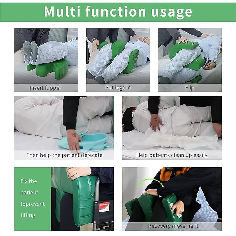 Ndola Ndola BedRidden Patient Turner Leather Waterproof AntiDecubitus Paralyzed Patient Turning Pillow Preventing Muscle Atrophy Nursing Supplies  - Image 5