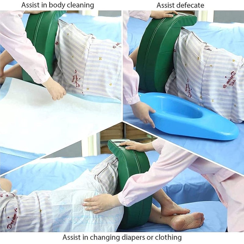 Ndola Ndola BedRidden Patient Turner Leather Waterproof AntiDecubitus Paralyzed Patient Turning Pillow Preventing Muscle Atrophy Nursing Supplies  - Image 3