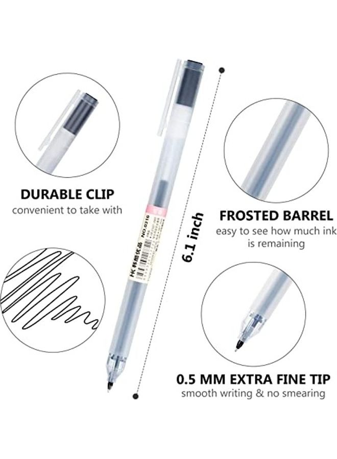 NIBEMINENT 12-Piece Premium Gel Ink Pens Multicolour - Image 2