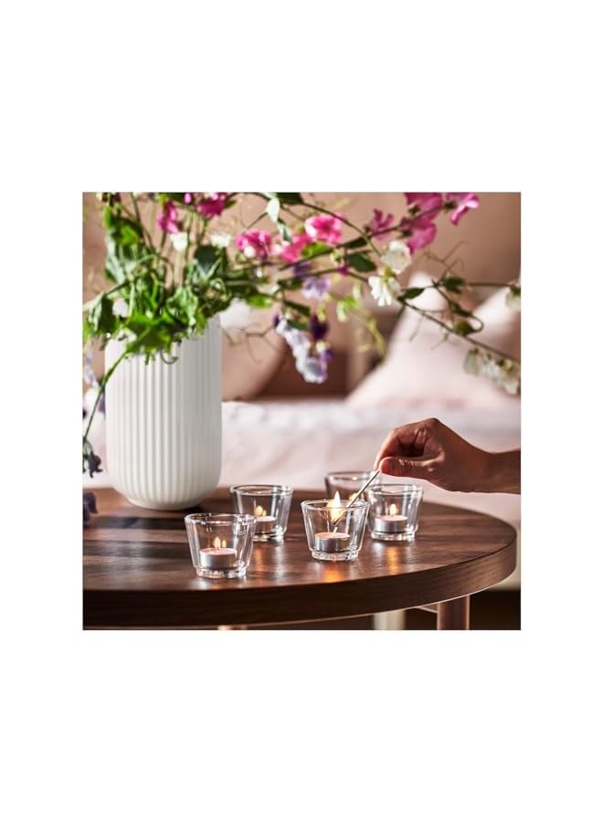 The Bros Premium Quality Scented Tealight Candles,Home Decor,SPA Candles,Party Candles-3.5 Hours Long Burning Point-Pack of 30 (Sweet Pea Purple) - Image 3