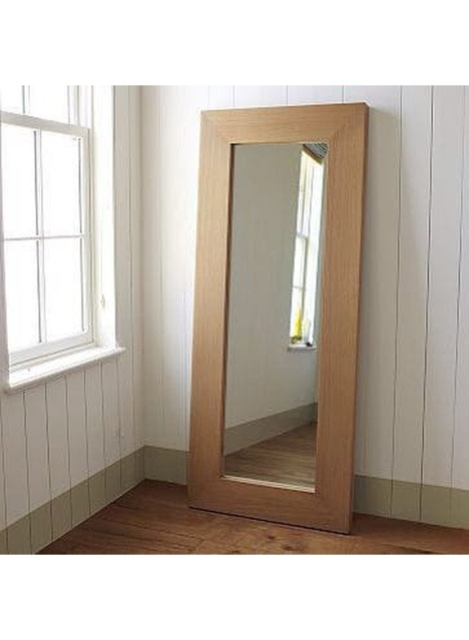 Art Wood Stand Mirrors Beige 3X180X80 Cm 