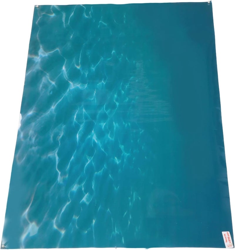 Fish P Walaper for S,Backgrou,Fish Backgker PVC Self Adhesive 3D Sea Pattern Rium P Decoration (61 * 41CM) - Image 2
