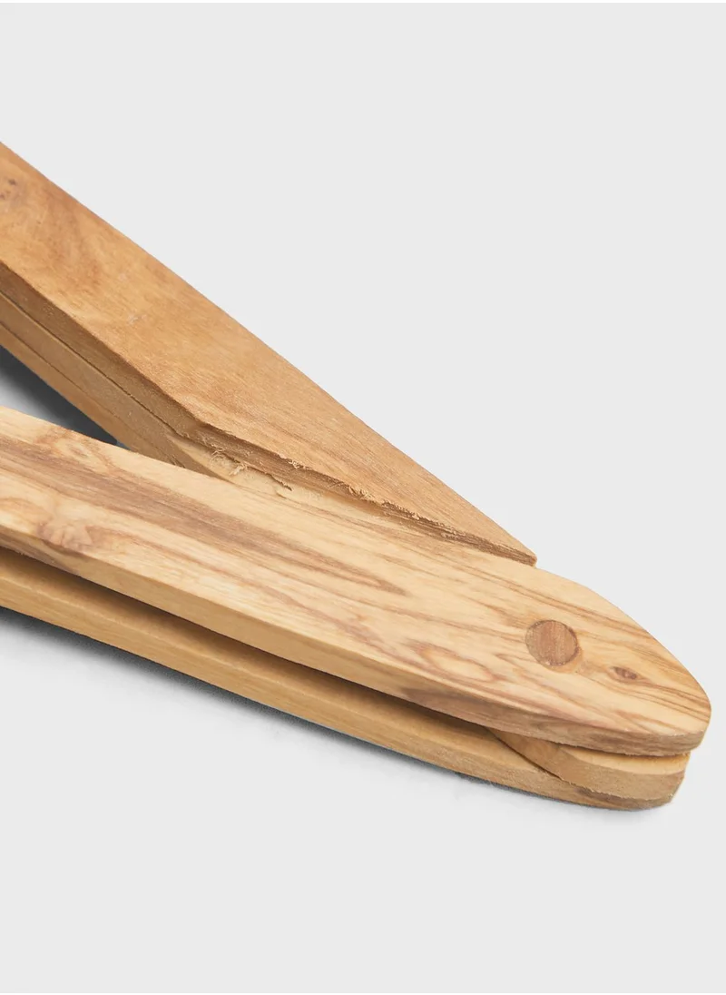 Premier Kora Olive Wood Serving Tongs