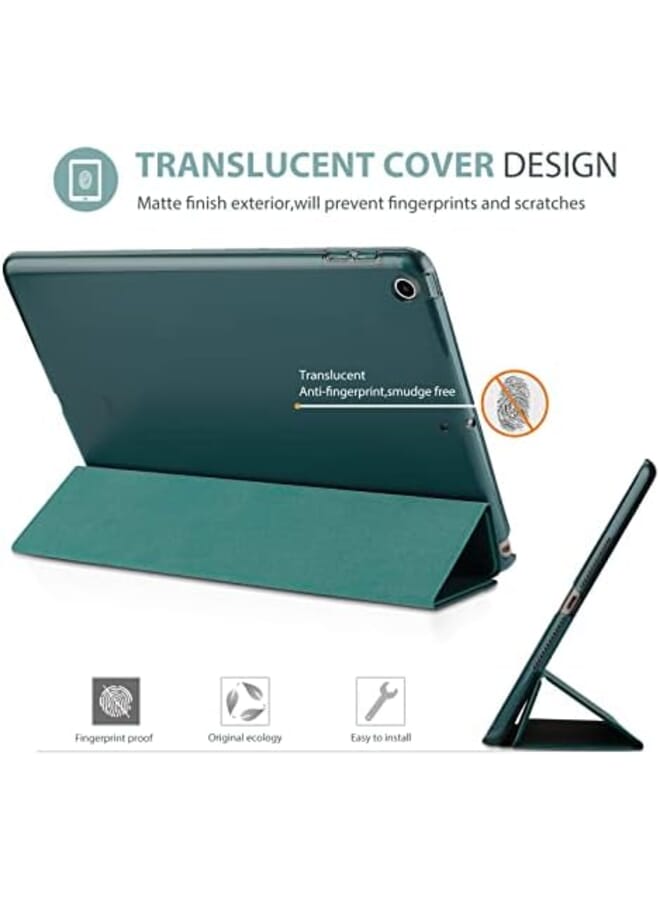 Procases Ipad 9.7 Case 2018 Ipad 6Th Generation 2017 Ipad 5Th Generation Case Model: A1893 A1954 A1822 A1823 Ultra Slim Lightweight Stand Case With Translucent Frosted Back Smart Cover Emerald - Image 4